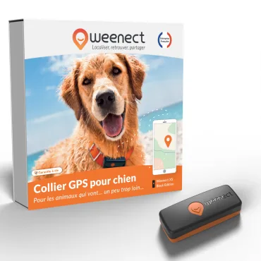 GPS-Tracker Weenect XS für Hunde